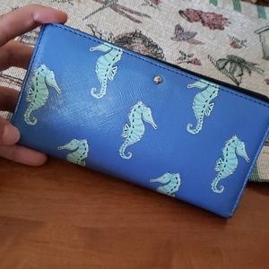 Kate Spade seahorse wallet